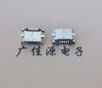 Micro USB平口全贴片