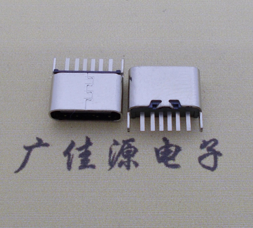 广州直立式type-c6p立插母座加长脚2.0