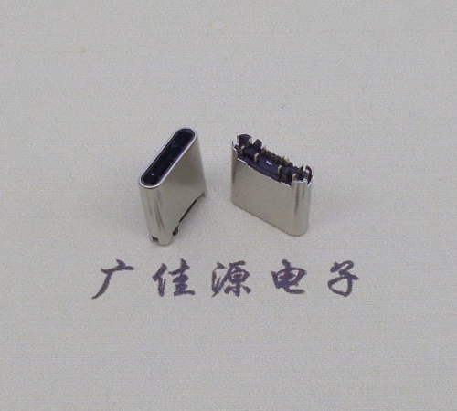 广州type c夹板公头12p外壳拉伸设计 可夹0.7MMPCB板 带快充高数据传输