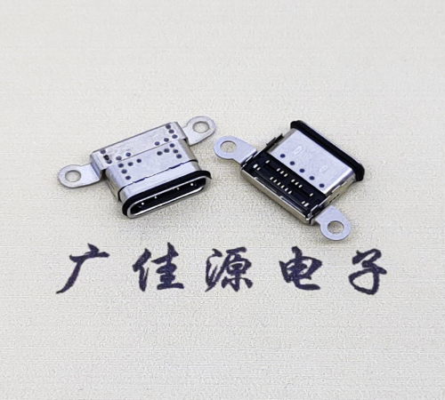 广州USB 3.1C口.TYPE-C16P防水双排贴插座